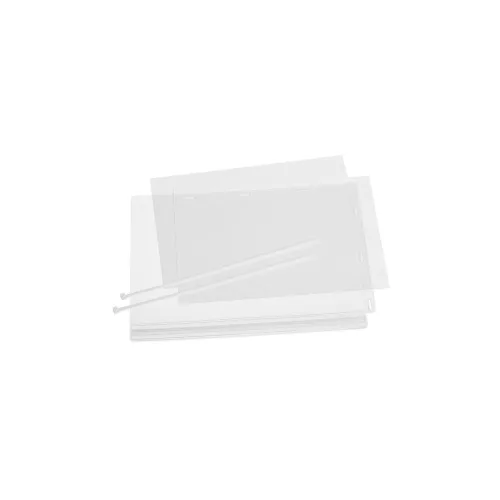 Dokumentum tároló A4, vízálló, kábelkötegelővel, 5 db/csomag, Durable