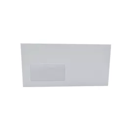   Boríték LC6/5 enyvezett külső záródású bal ablakos 45x90mm 114x229mm B20A15 Bluering®