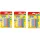 Gyurmakészlet 90 g 6 db/bliszter Keyroad Pastel pasztell színek