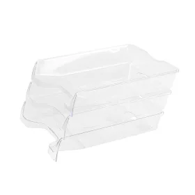   Irattálca műanyag 355, 355x255x60mm, Bluering®, víztiszta