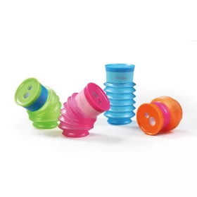   Hegyező 2 lyukú tartályos 12 db/display Keyroad Stretchy vegyes színek