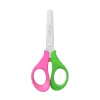 Olló 13 cm tompa fejű Keyroad Start zöld rózsaszín
