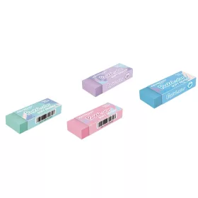   Radír, PVC mentes 20 db/display Keyroad Pastel Color vegyes színek