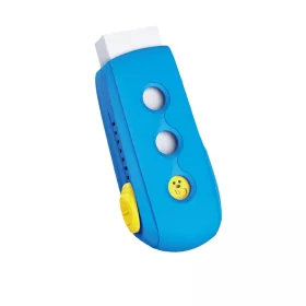   Radír, PVC mentes 20 db/display Keyroad Smile Eraser vegyes színek