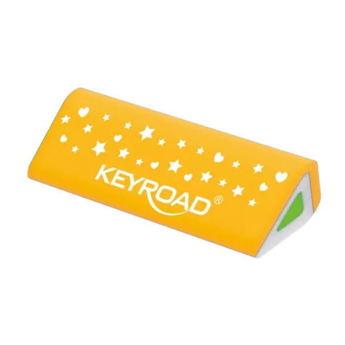 Radír, PVC mentes 24 db/display Keyroad Roo Fix vegyes színek