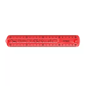 Vonalzó 20 cm, flexibilis Keyroad Flex Draw vegyes színek