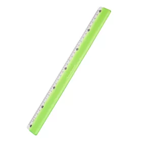   Vonalzó 30 cm, fém skálával Keyroad Colour Bar vegyes színek