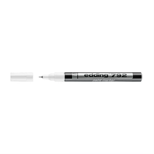 Lakkmarker 0,8mm, kerek Edding 792 fehér