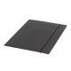 Gumis mappa A4, 400g. karton Glossy fekete