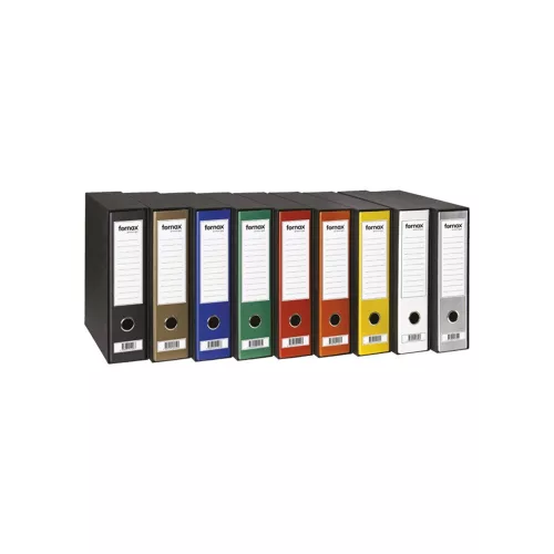 Tokos iratrendező A4, 8cm, Fornax Prestige fehér