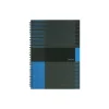 Spirálfüzet A5, 80lap vonalas, keményfedelű Marker Linear