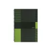 Spirálfüzet A6, 80lap vonalas, keményfedelű Marker Linear