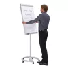 Flipchart tábla mobil 67x95cm, mágneses, 2 db segédkarral, 5 görgős Proline  FC81 Franken