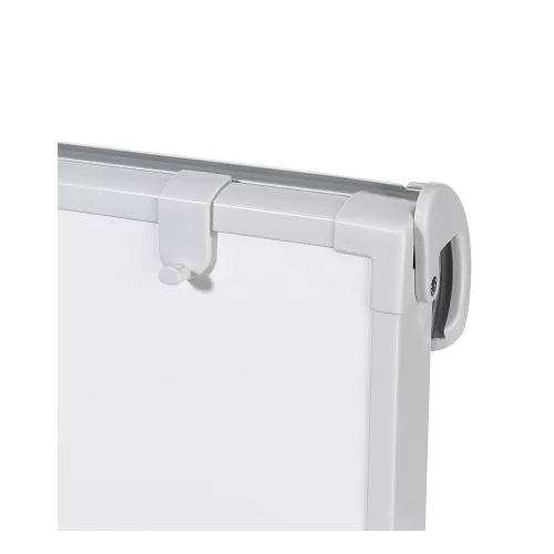 Flipchart tábla mobil 67x95cm, mágneses, 2 db segédkarral, 5 görgős Proline  FC81 Franken