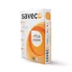 Másolópapír A4, 80g, újrahasznosított ISO 70 fehérségű Saveco Orange Label 500ív/csomag