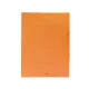 Gumis mappa A4, műanyag Bluering® narancssárga