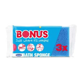 Fürdőszivacs 3 db/csomag Bonus B057