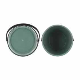 Vödör 5 literes műanyag fedél nélkül zöld