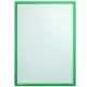 Infókeret A4, mágneses ITSA4M 02 Franken zöld