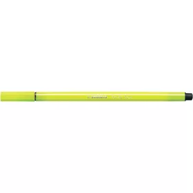 Rostirón, filctoll 1mm, STABILO Pen 68 neon sárga