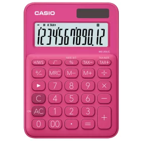   Számológép asztali 12 digit nagy kijelző Casio MS 20 UC magenta
