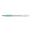 Golyóstoll 0,7mm, pasztell zöld test, Zebra F-301, írásszín kék