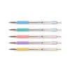 Golyóstoll 0,7mm, pasztell zöld test, Zebra F-301, írásszín kék