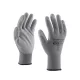Szerelőkesztyű poliészter PU tenyérmártással XL-es méret Guarder szürke