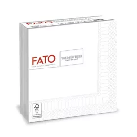   Szalvéta 2 rétegű 1/4 hajtású 33 x 33 cm 50 lap/csomag Smart Table Fato_82625002 fehér