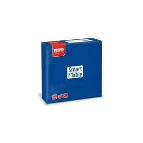   Szalvéta 2 rétegű 1/4 hajtású 33 x 33 cm 50 lap/csomag Smart Table Fato_82622100 sötétkék