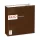 Szalvéta 2 rétegű 1/4 hajtású 33 x 33 cm 50 lap/csomag Smart Table Fato_82622400 csokoládé