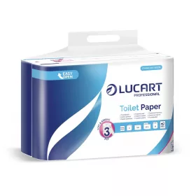   Toalettpapír 3 rétegű kistekercses átmérő: 11 cm 140 lap/tekercs 24 tekercs/csomag Strong 3.24 Lucart_811C78P fehér