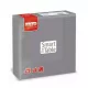 Szalvéta 2 rétegű 33 x 33 cm 50 lap/cs Fato Smart Table szürke_82623700