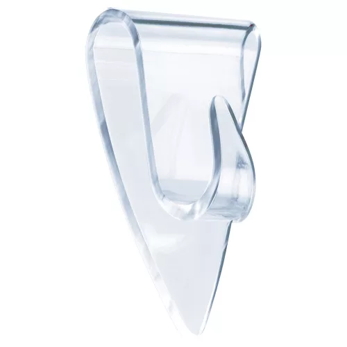 Akasztó öntapadós műanyag 0,2 kg teherbírású 5 darab/bliszter Tesa Powerstrips átlátszó