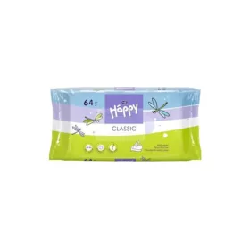   Nedves törlőkendő E-vitaminnal 64 lap/csomag Bella Happy Classic