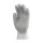 Védőkesztyű mártott latex bélelt L-es méret szürke