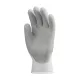 Védőkesztyű mártott latex bélelt L-es méret szürke