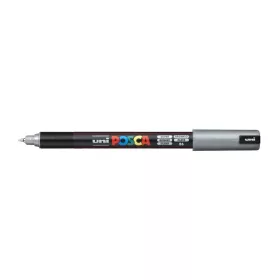 Dekormarker 0,7-1mm, Uni, Posca PC-1MR ezüst