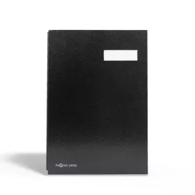   Aláírókönyv, 20lap, A4 Pagna 24192 műanyag borító fekete