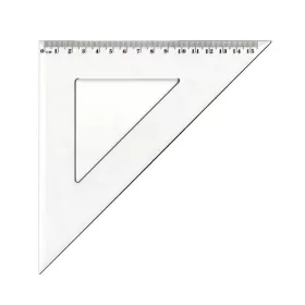 Vonalzó háromszög 45° 15,5cm, műanyag Antilop