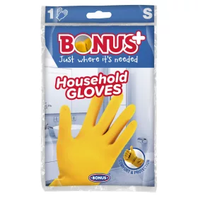 Gumikesztyű S háztartási Bonus_B378