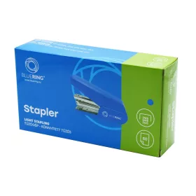   Tűzőgép 50lap 24/6 26/6 24/8, könnyített tűzés Bluering® kék