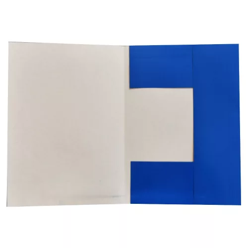 Iratgyűjtő, táblázatos pólyás dosszié A4, 230g. karton Bluering® kék