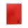 Iratgyűjtő, táblázatos pólyás dosszié A4, 230g. karton Bluering® piros