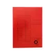 Iratgyűjtő, táblázatos pólyás dosszié A4, 230g. karton Bluering® piros