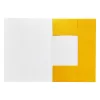 Iratgyűjtő, táblázatos pólyás dosszié A4, 230g. karton Bluering® sárga