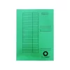 Iratgyűjtő, táblázatos pólyás dosszié A4, 230g. karton Bluering® zöld