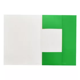   Iratgyűjtő, táblázatos pólyás dosszié A4, 230g. karton Bluering® zöld