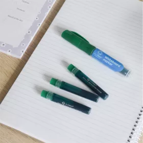   Utántöltő patron cserélhető betétes táblamarkerhez Bluering zöld