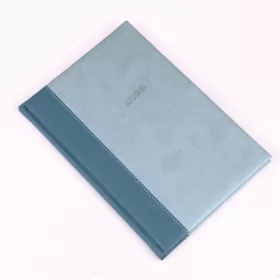   Határidőnapló Linett B/5, heti fehér lapokkal kék-türkiz Realsystem 2026.